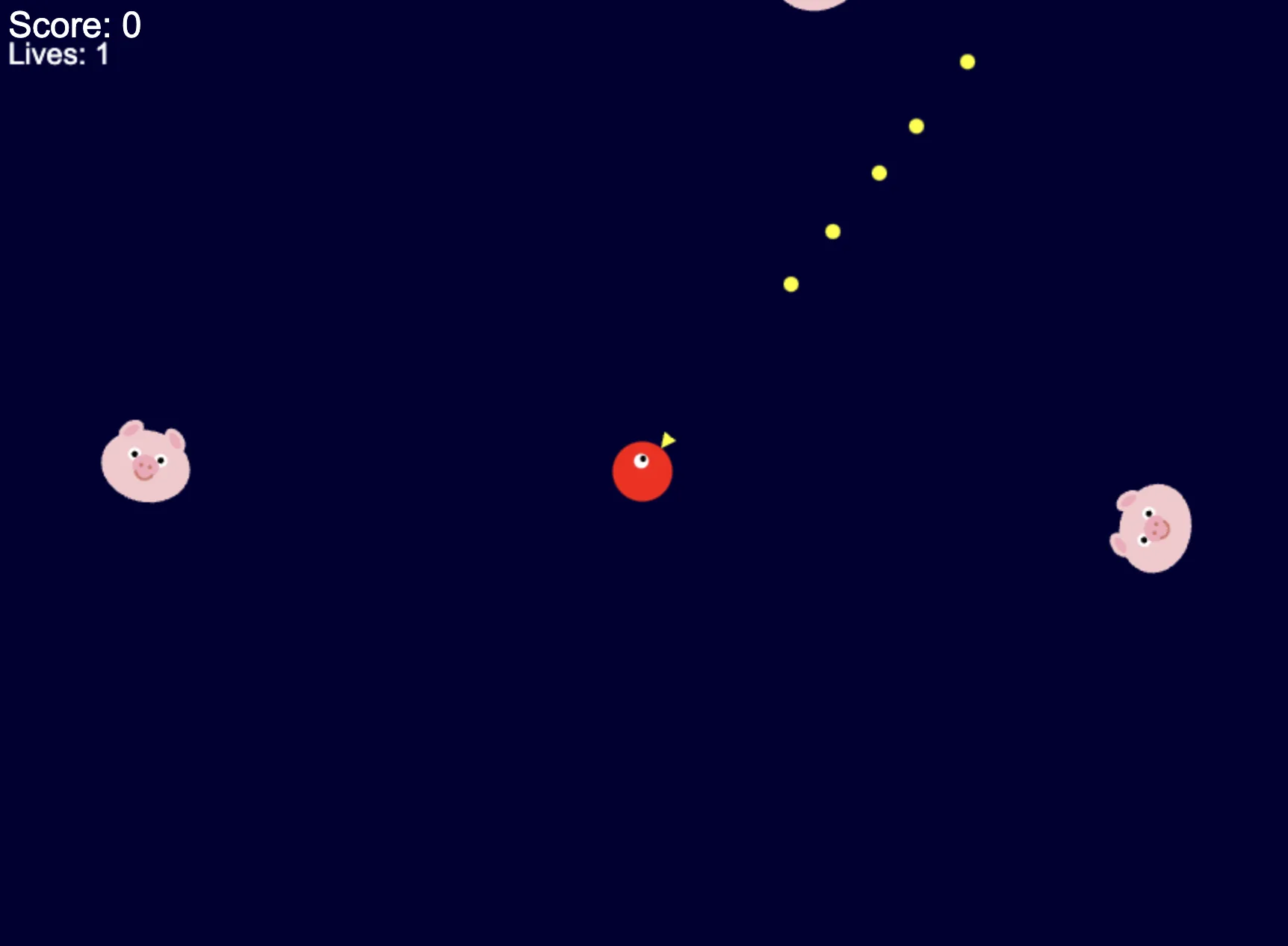 Angroids game on Websim