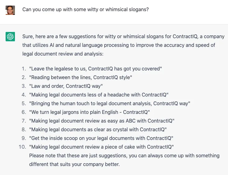 ChatGPT One Hour Startup - screenshot 5