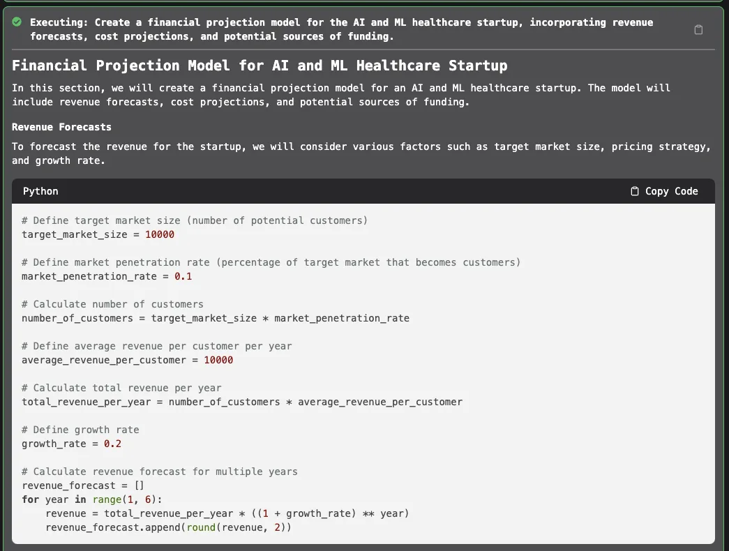 AgentGPT One Minute Startup - screenshot 25